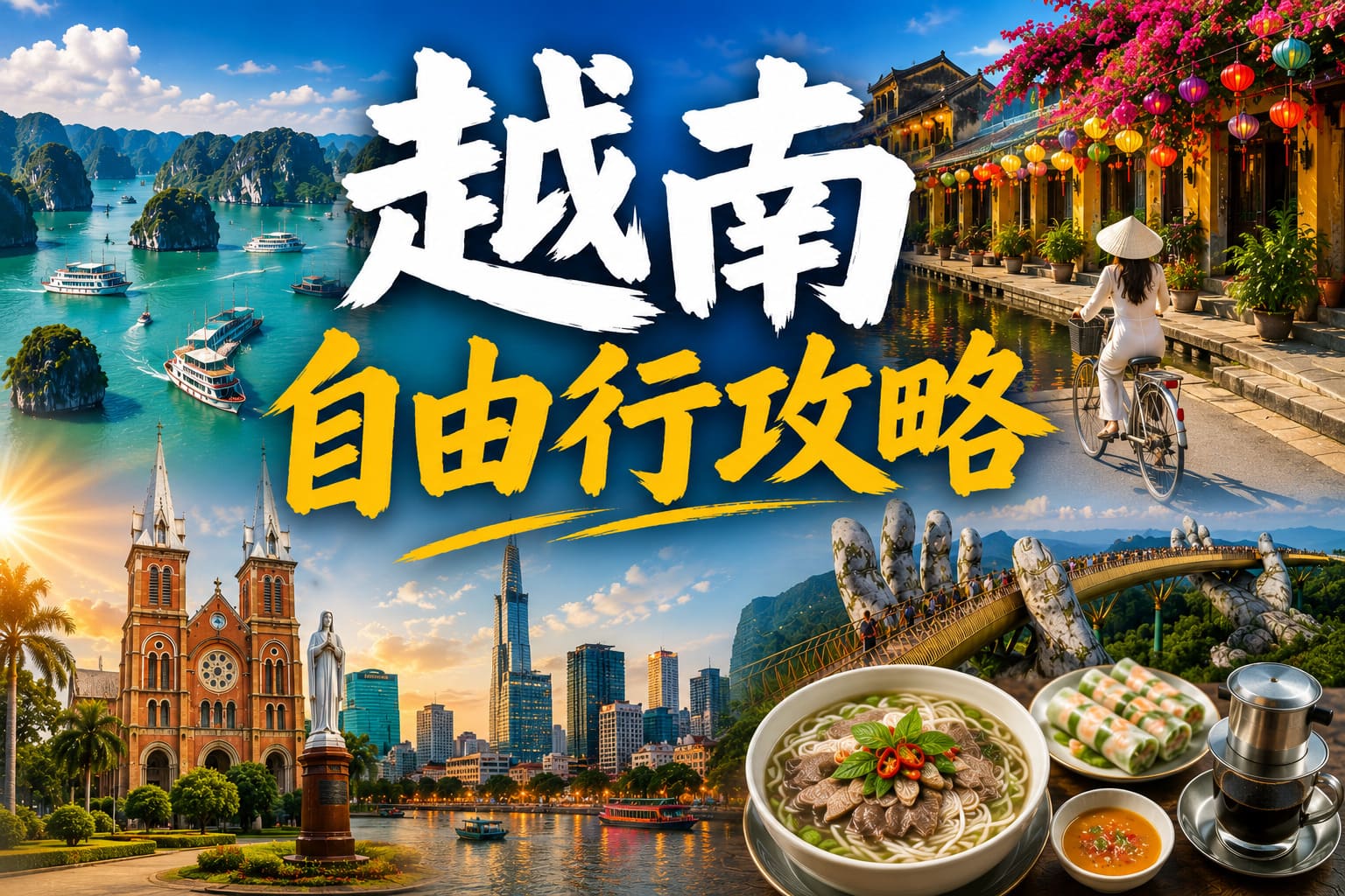 越南自由行攻略｜胡志明河內峴港會安旅遊行程規劃與私人導遊推薦