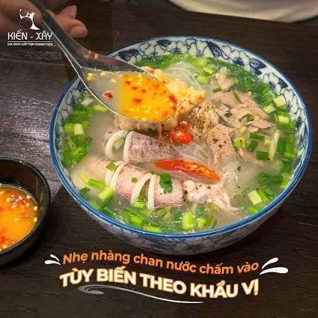 建建設攪拌米粉 (Bún Quậy Kiến Xây) - [楊東鎮中心 / 北島區]