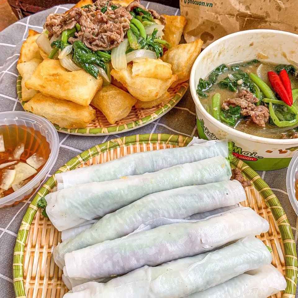 香梅河粉卷