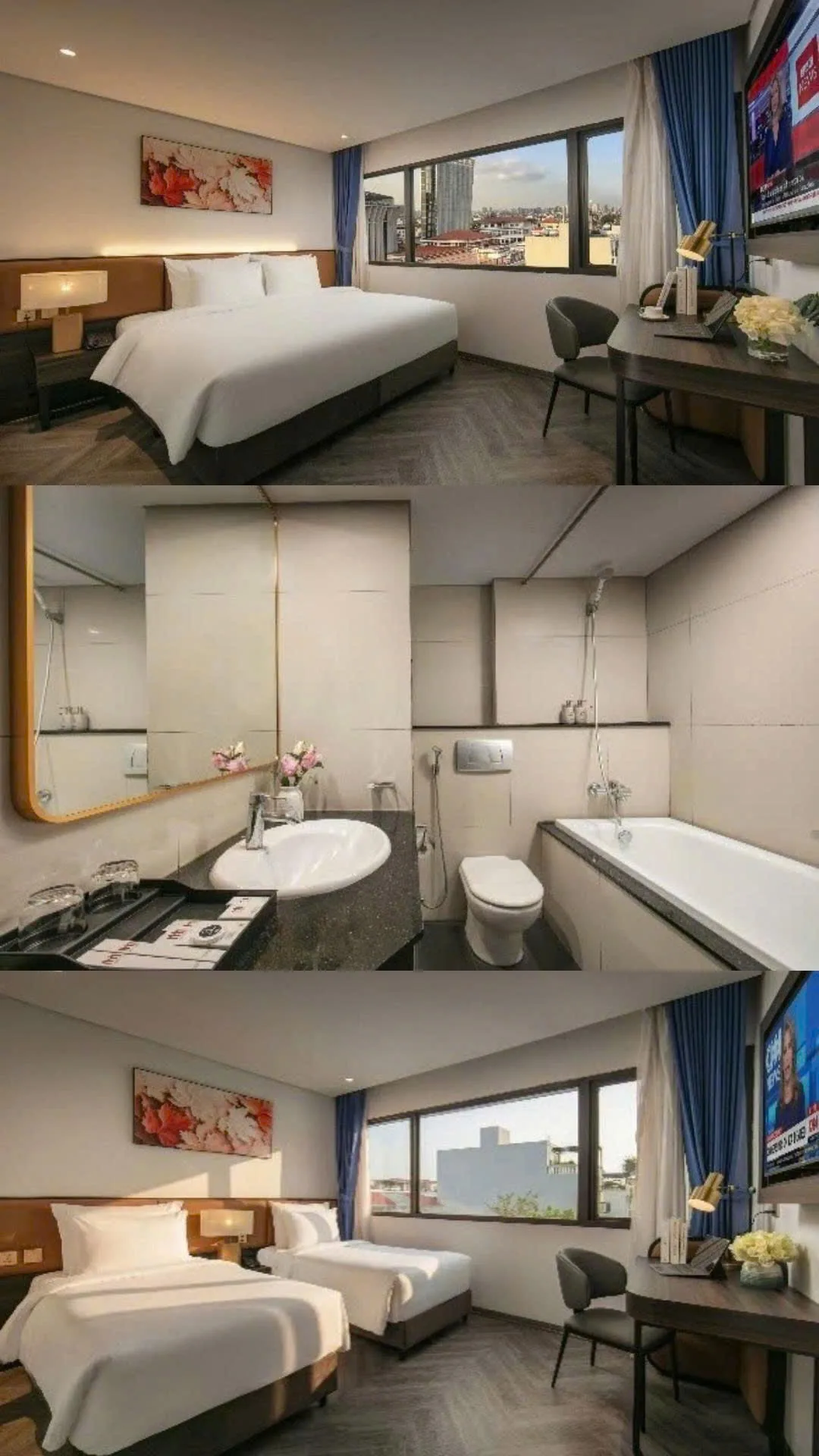 Sora Hotel Hanoi (豪華雙床房 / 兩張單人床)